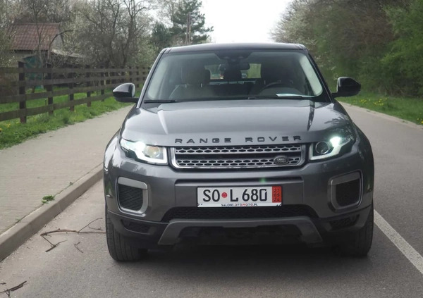 Land Rover Range Rover Evoque cena 73900 przebieg: 150410, rok produkcji 2016 z Strzelno małe 781